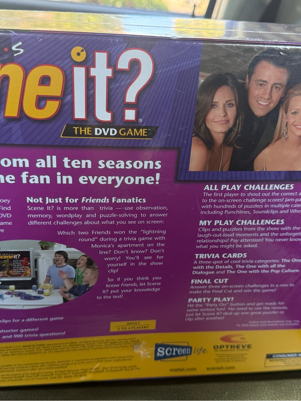 Mattel Scene It? DVD Game – Purple Box Trivia Game